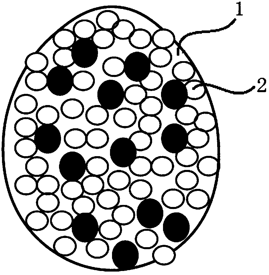 Silkworm cocoon accessory and preparation method thereof