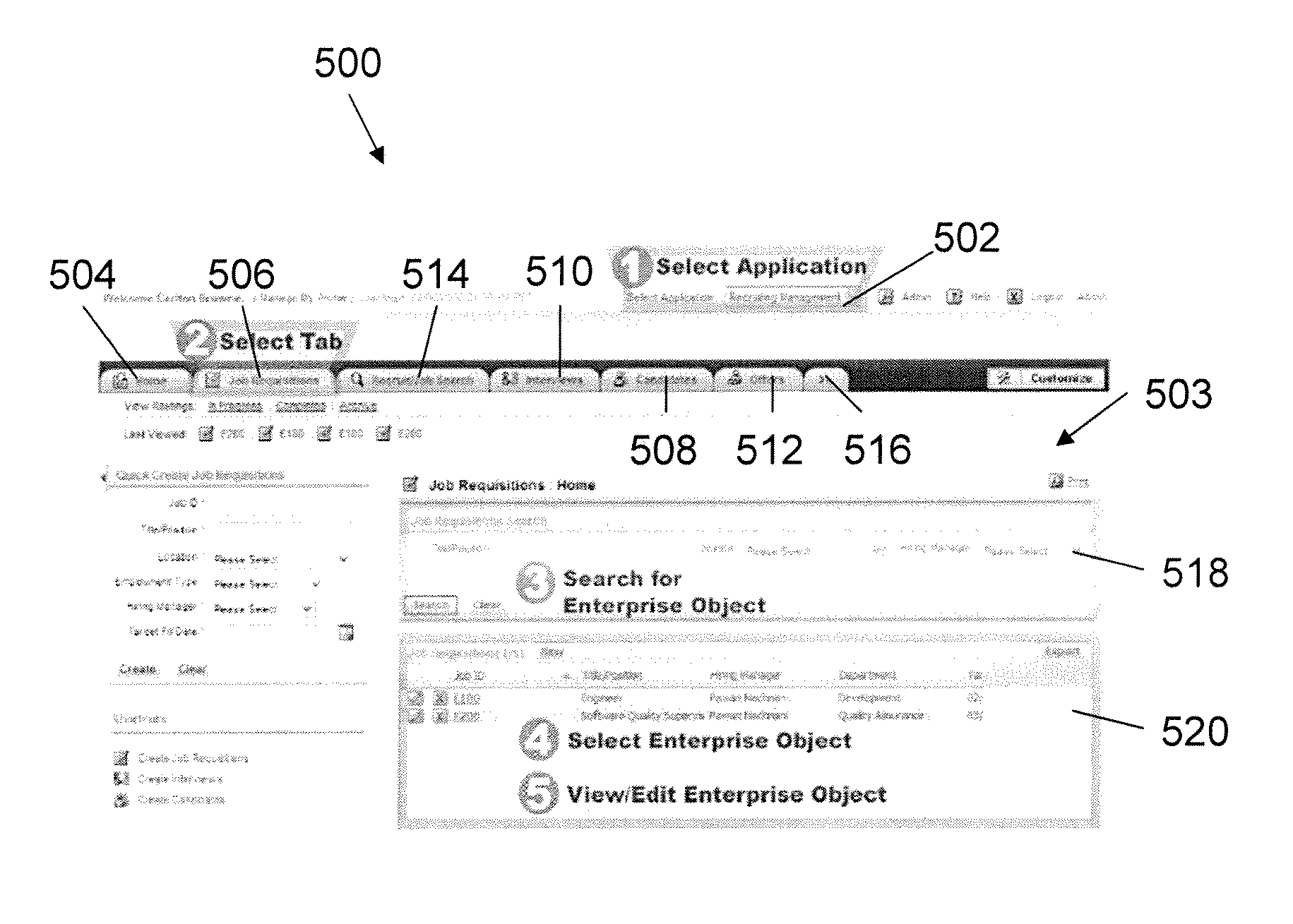 Apparatus and method for linking objects created in a rapid application development environment