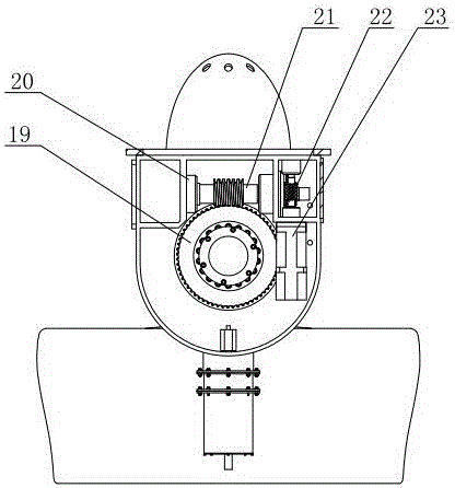 Azimuth integrated propulsion device