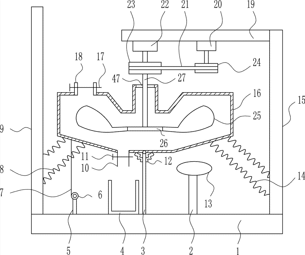 Rare-earth oxide high-efficiency dissolution device