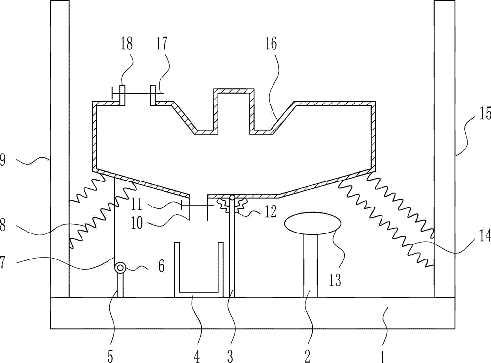 Rare-earth oxide high-efficiency dissolution device