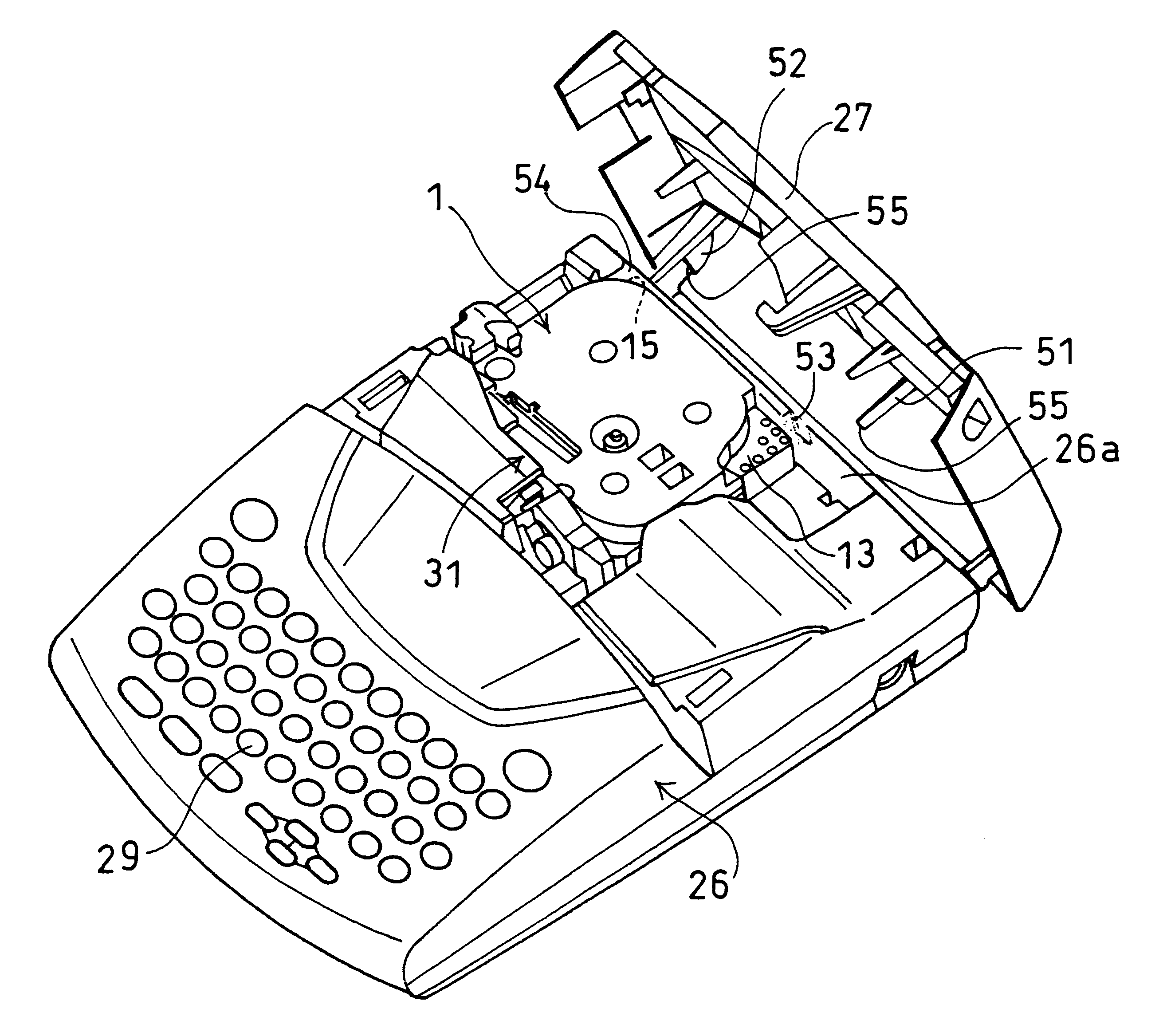 Cassette and detecting device for installation thereof