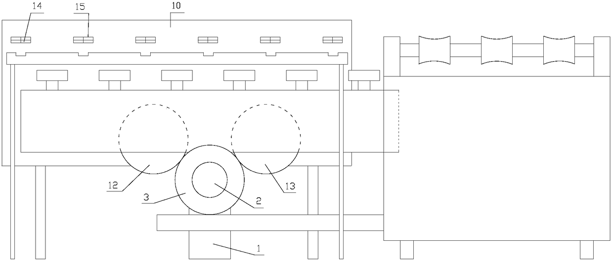 An egg grading device