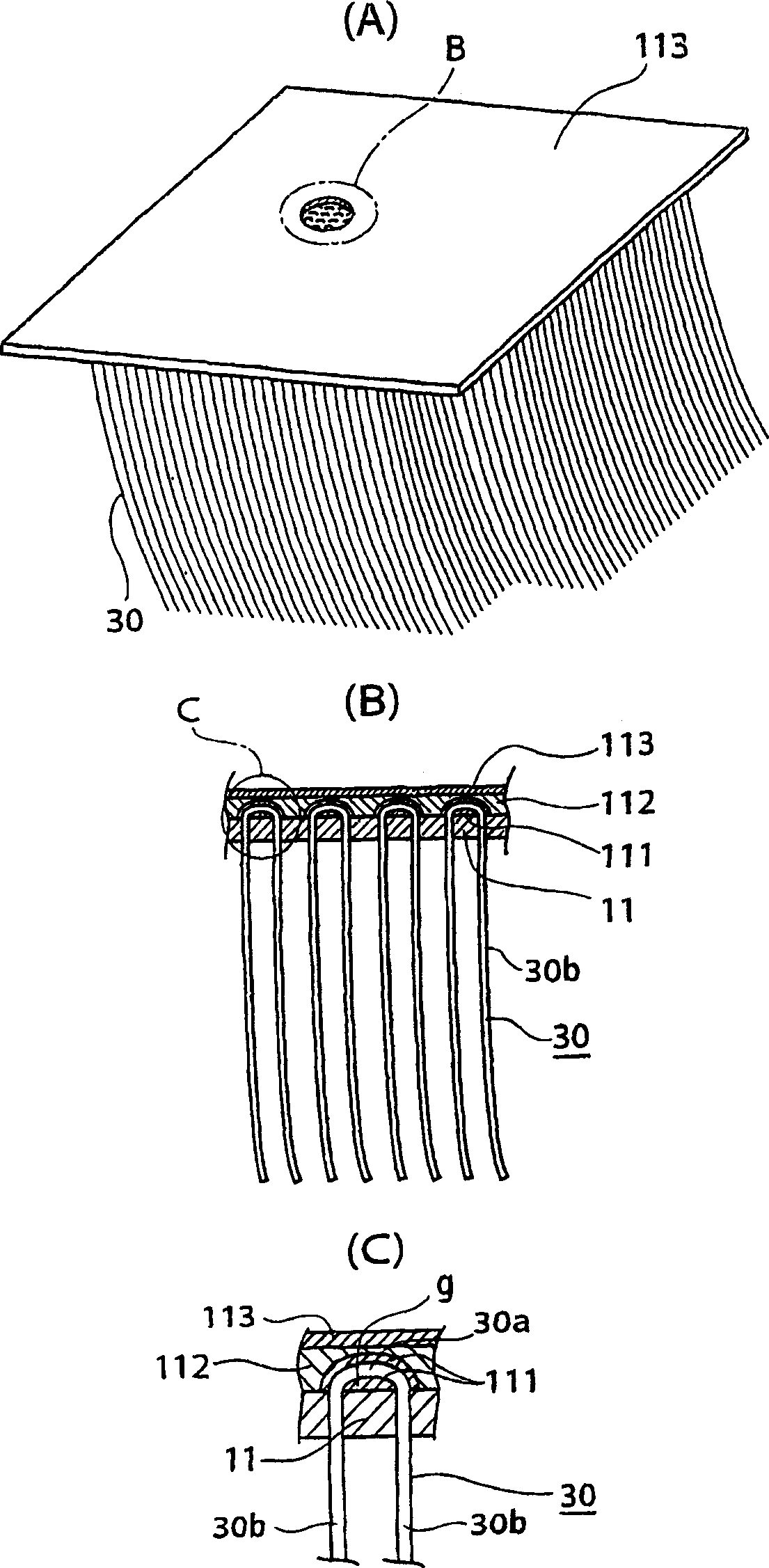 Hair-transplanting apparatus and method and resulting hair-transplanted piece