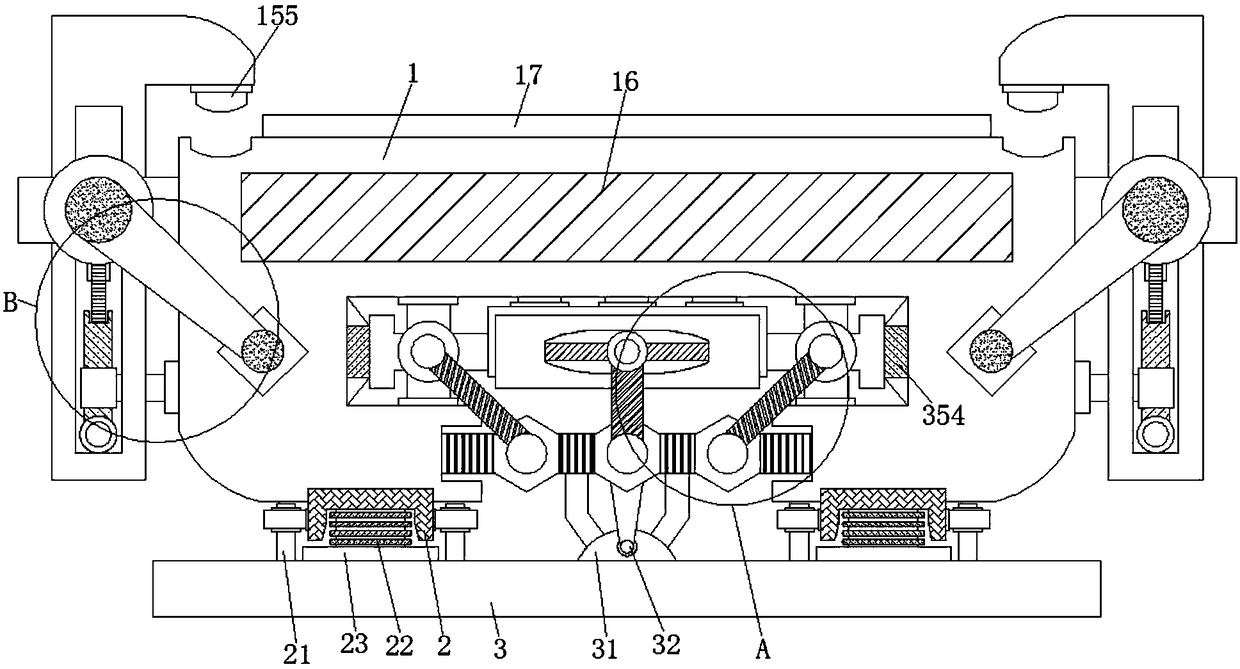 Side-prevention type assemble clamping position device for ship part