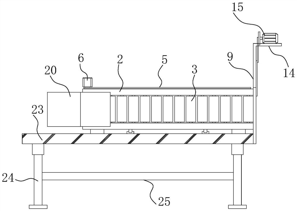 An automatic chopping knife type medicine cutting device