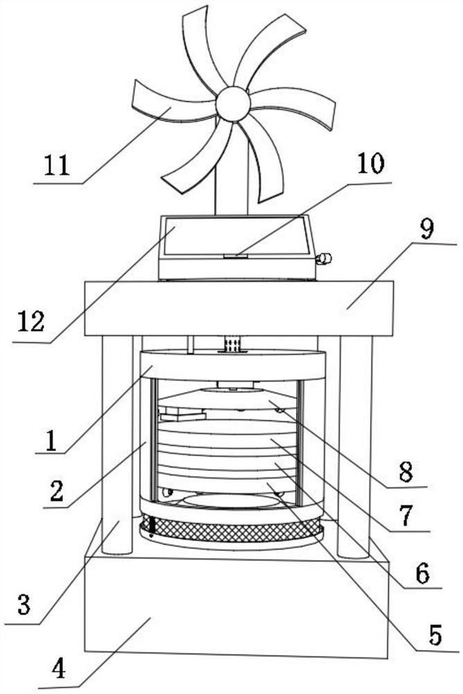 Wind-solar energy air purifier and air purification method