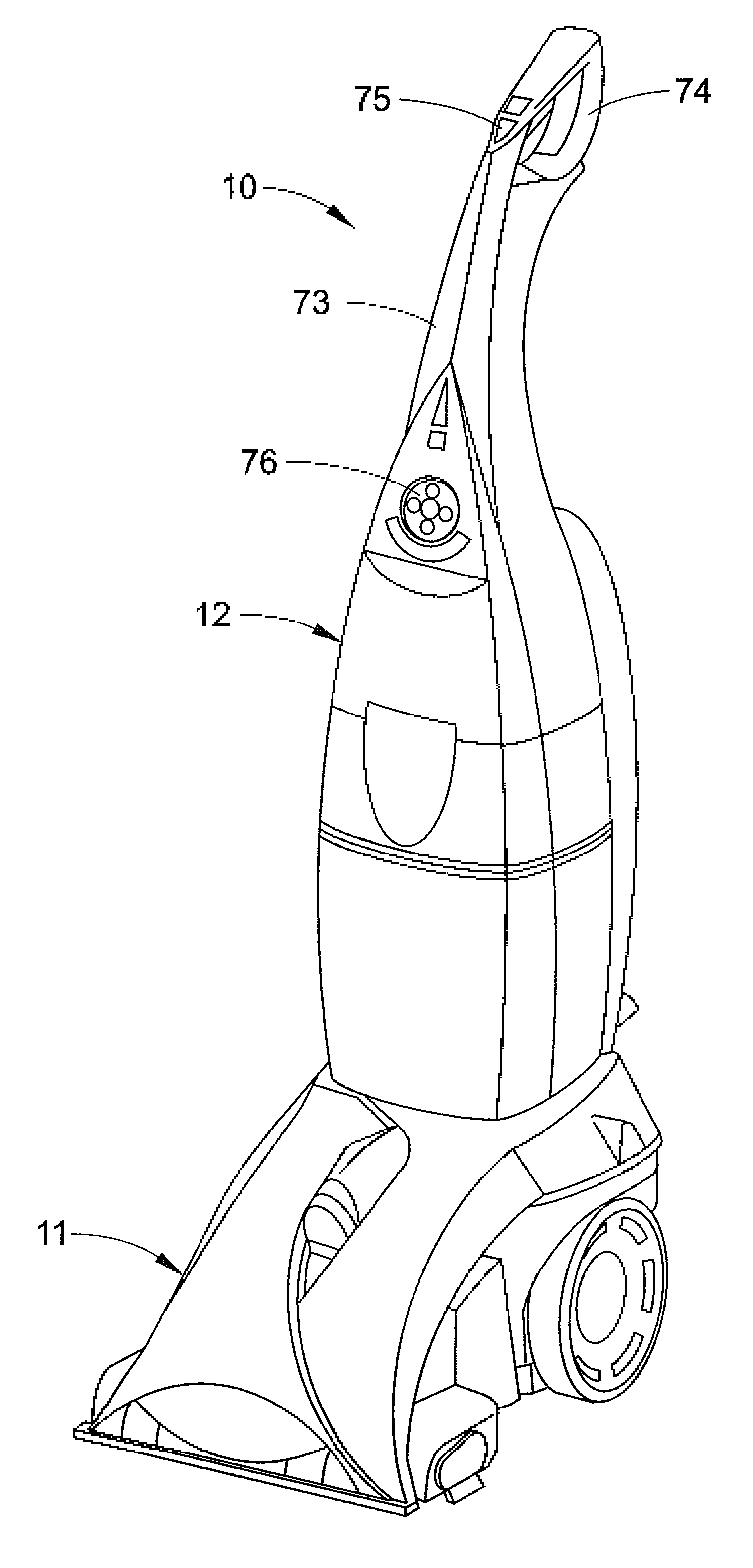 Extraction cleaning apparatus