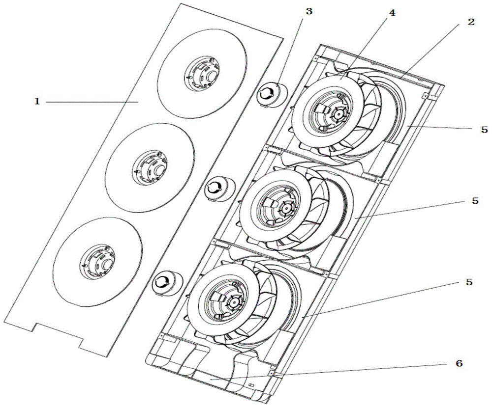 Motor control method of air-conditioner multiple-fan indoor unit