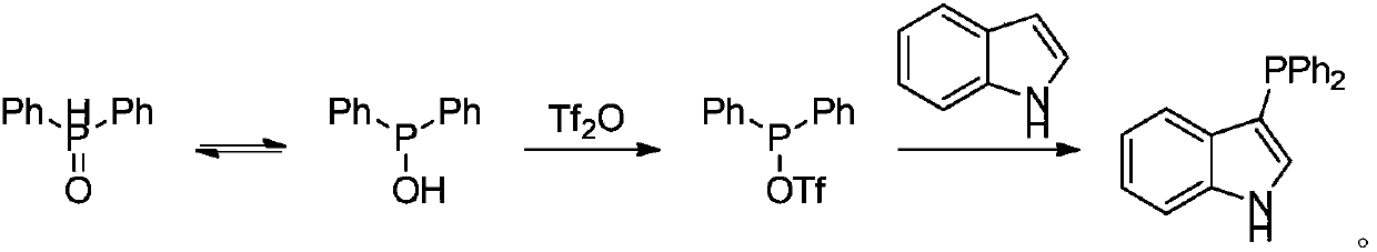 The synthetic method of triaryl phosphine