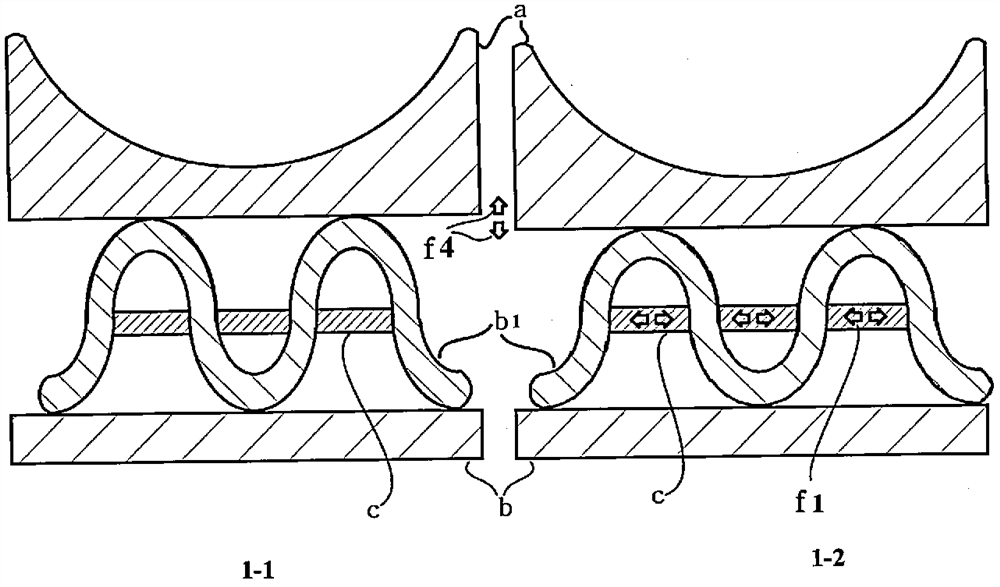 Bearing or thrust hobbing gear capable of achieving automatic clearance adjustment