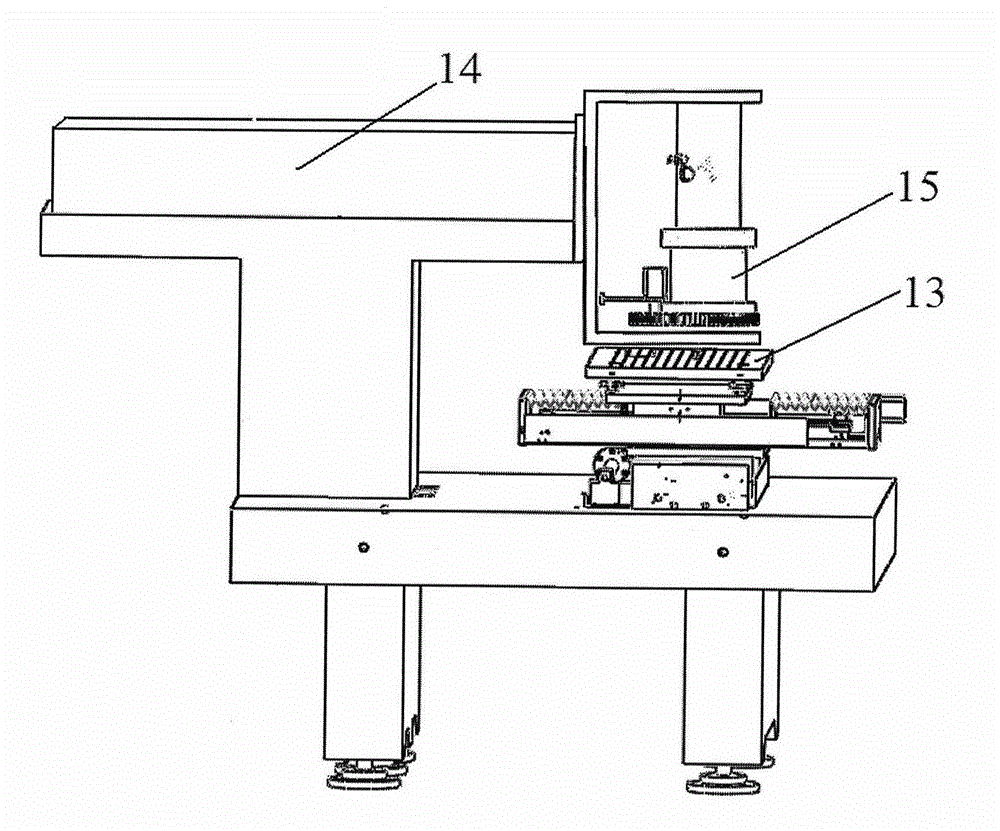 Device for precisely processing deep groove and deep hole by variable-focus laser