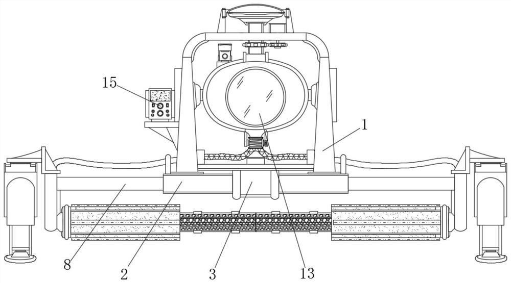 Glue dipping device for brominated epoxy glass fiber cloth insulating plate production