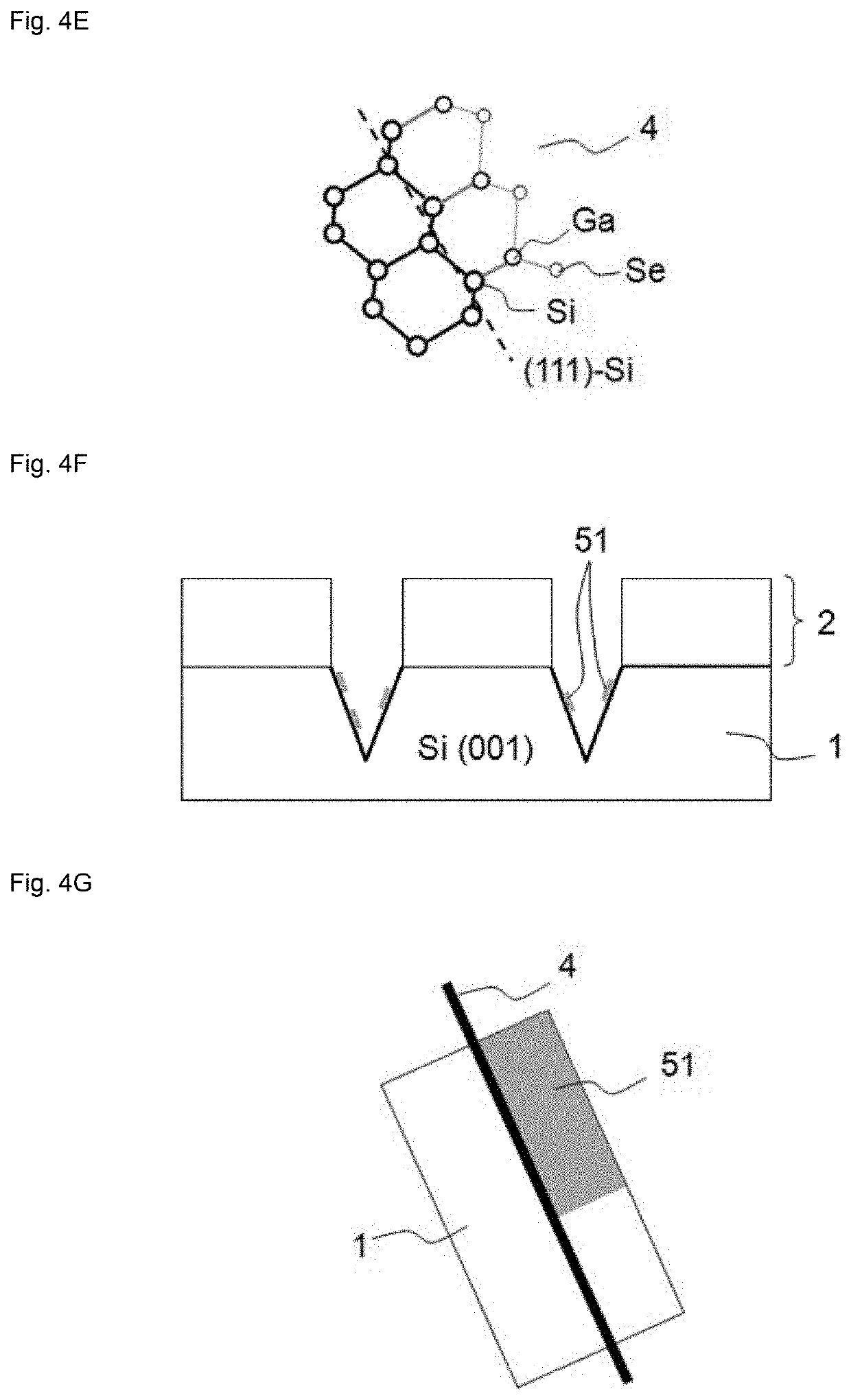 Process for the hetero-integration of a semiconductor material of interest on a silicon substrate