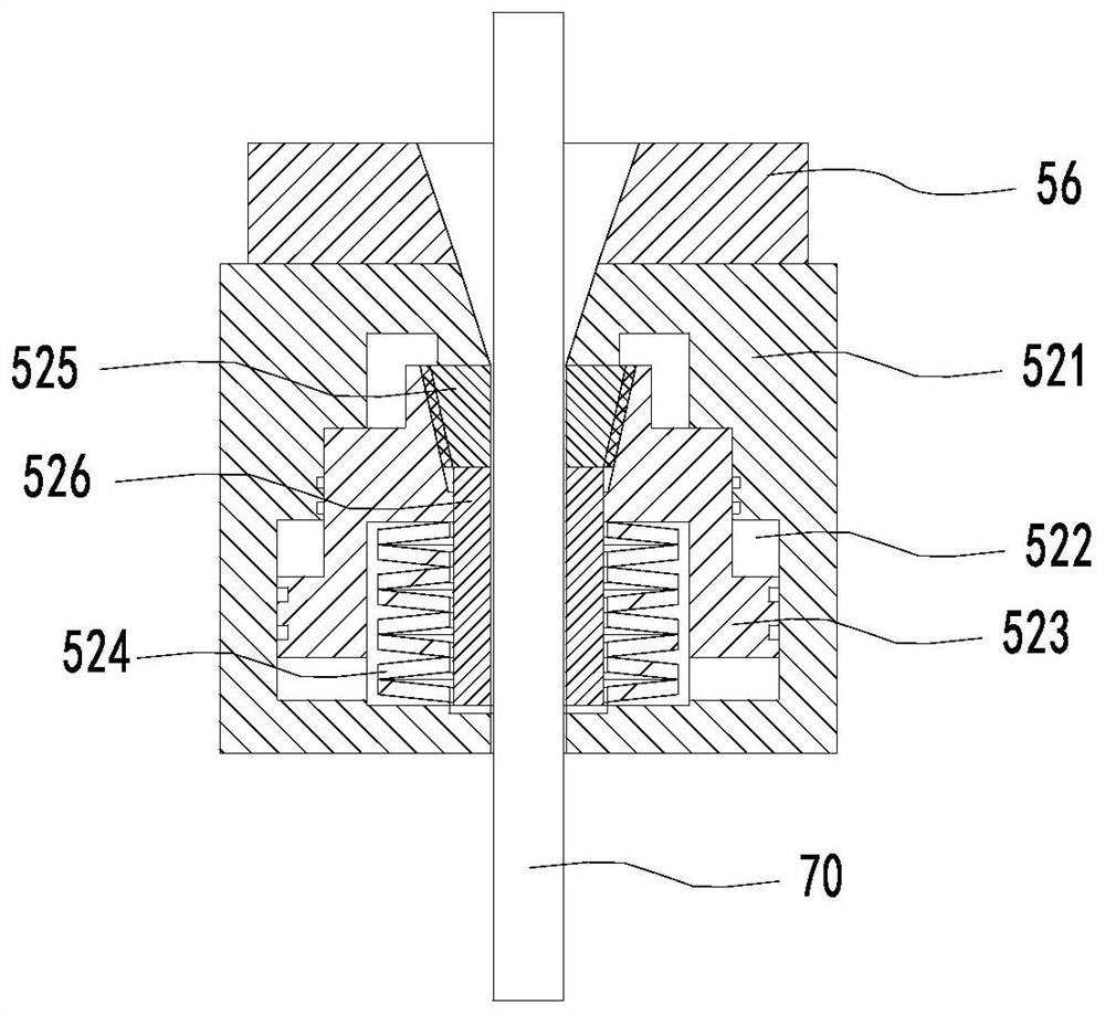 Light seabed type cone penetration test operation equipment