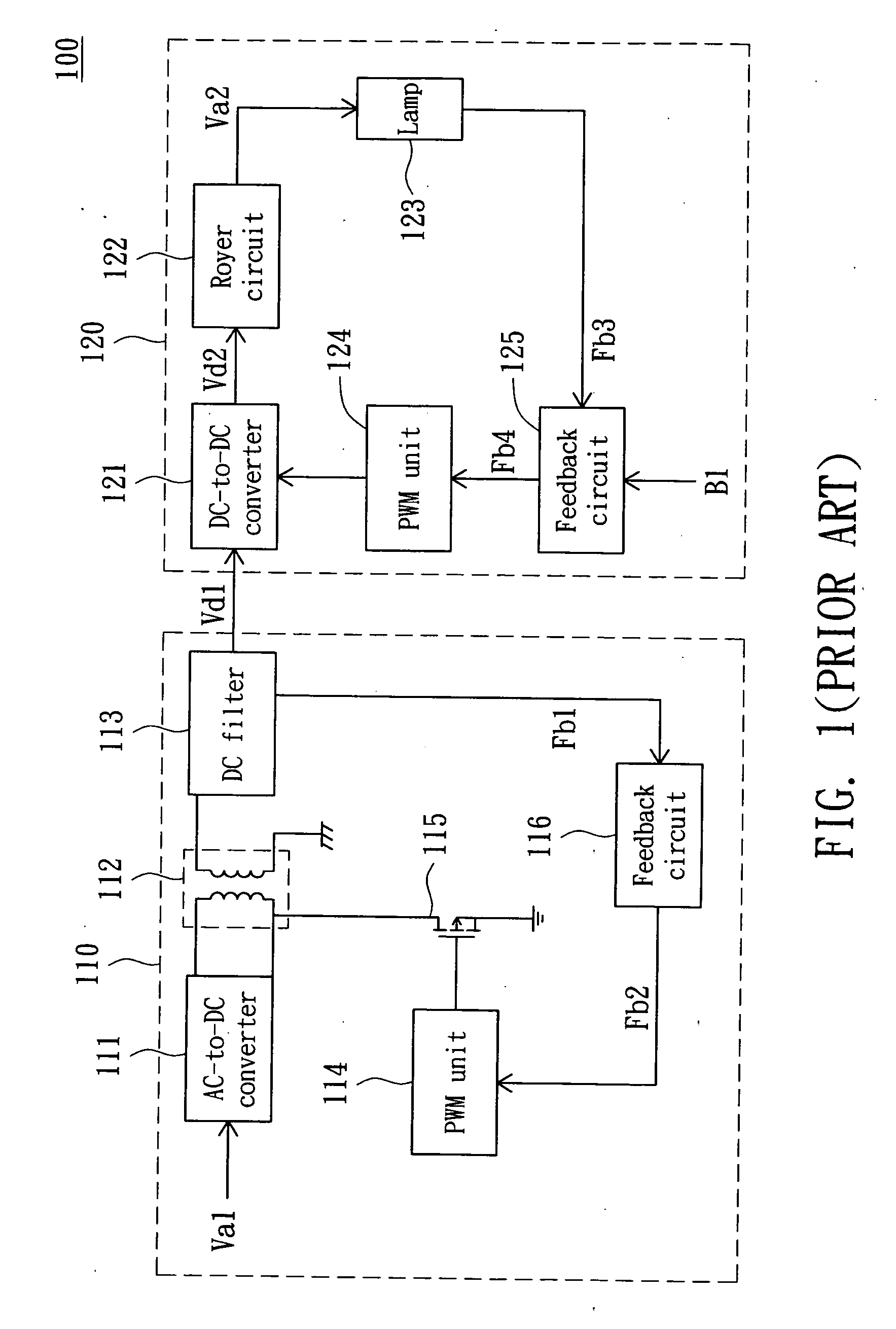 Monitor and power circuit thereof