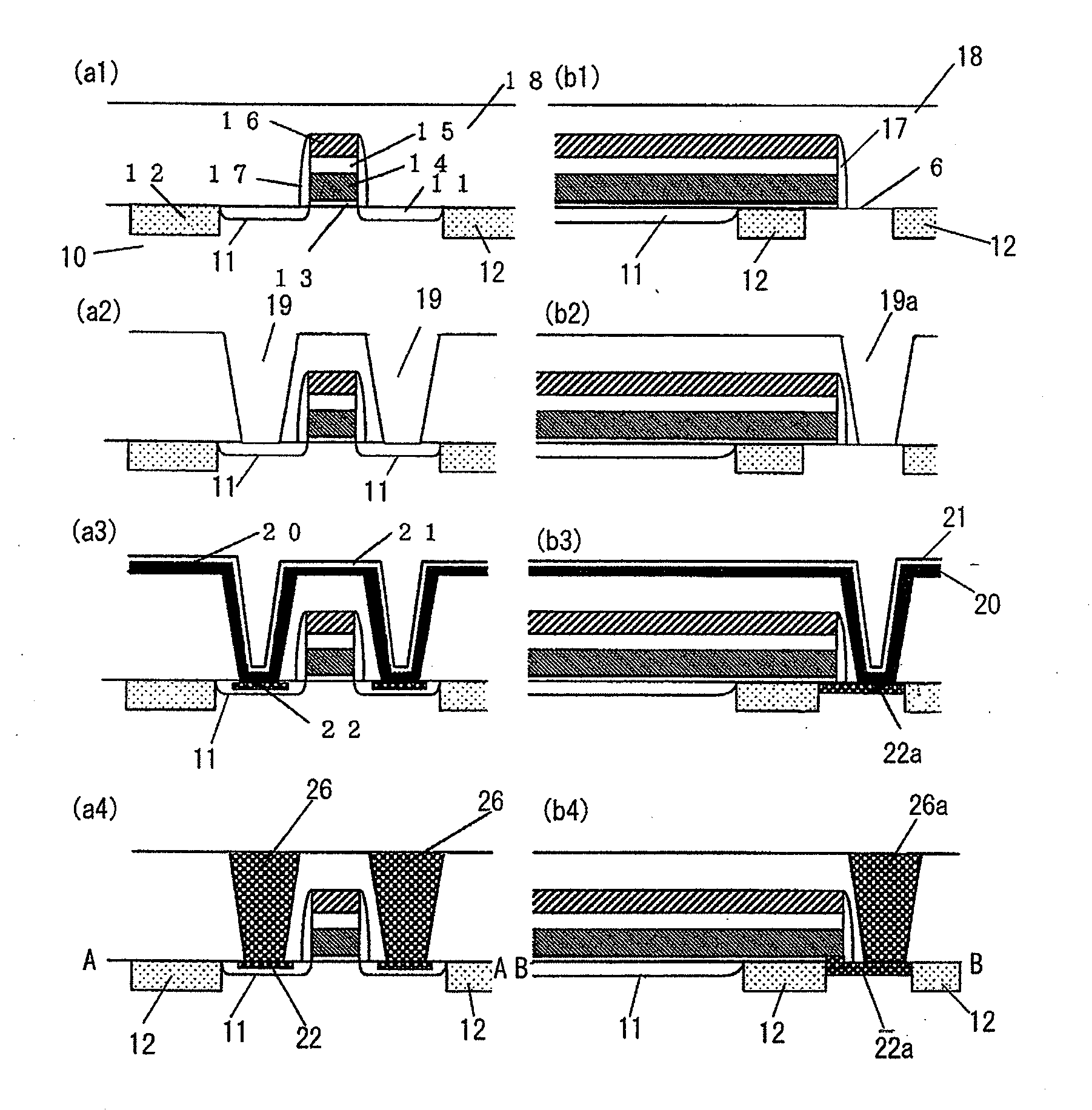 Semiconductor device and method for production thereof
