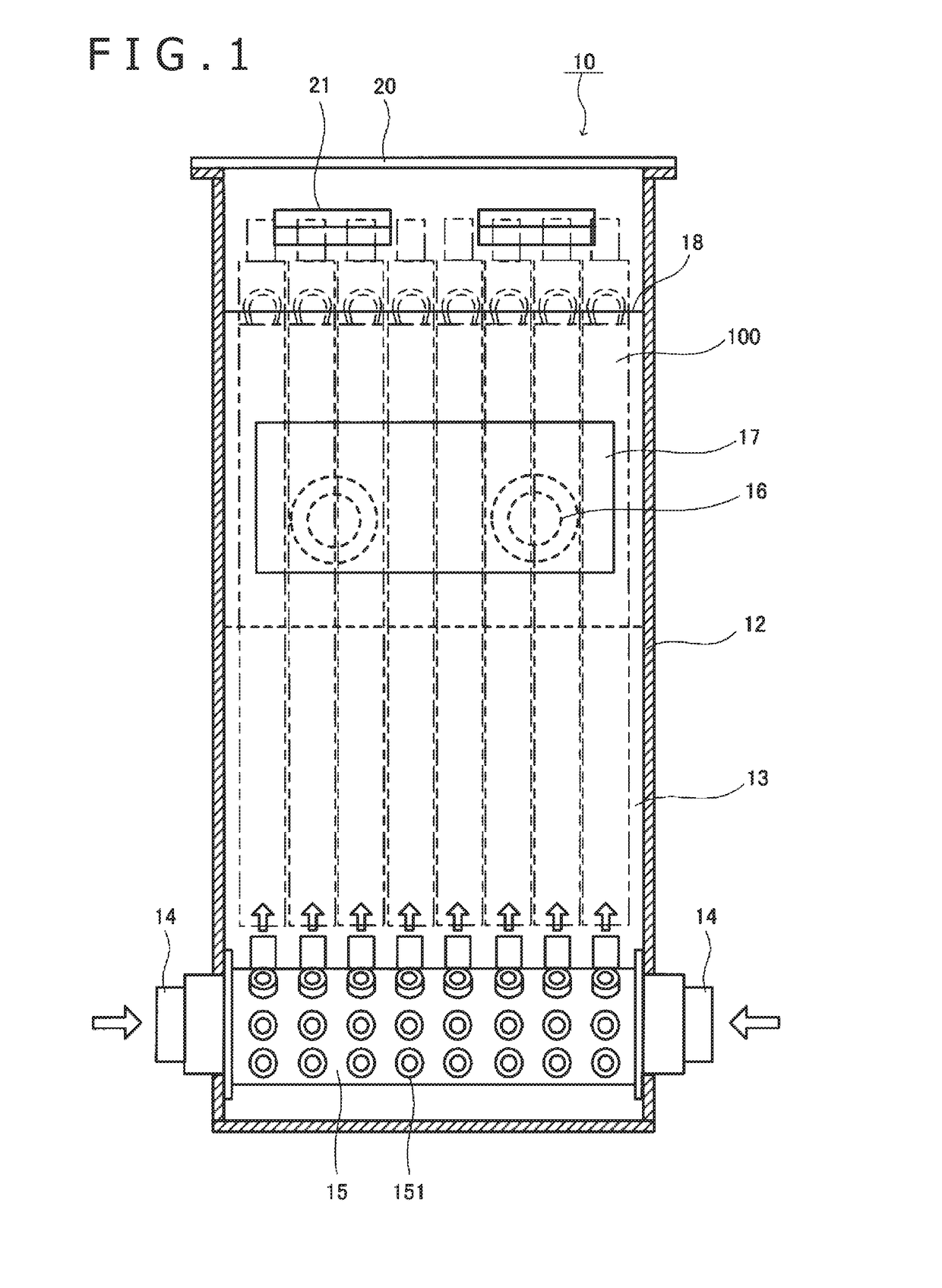 Cooling system for electronic equipment