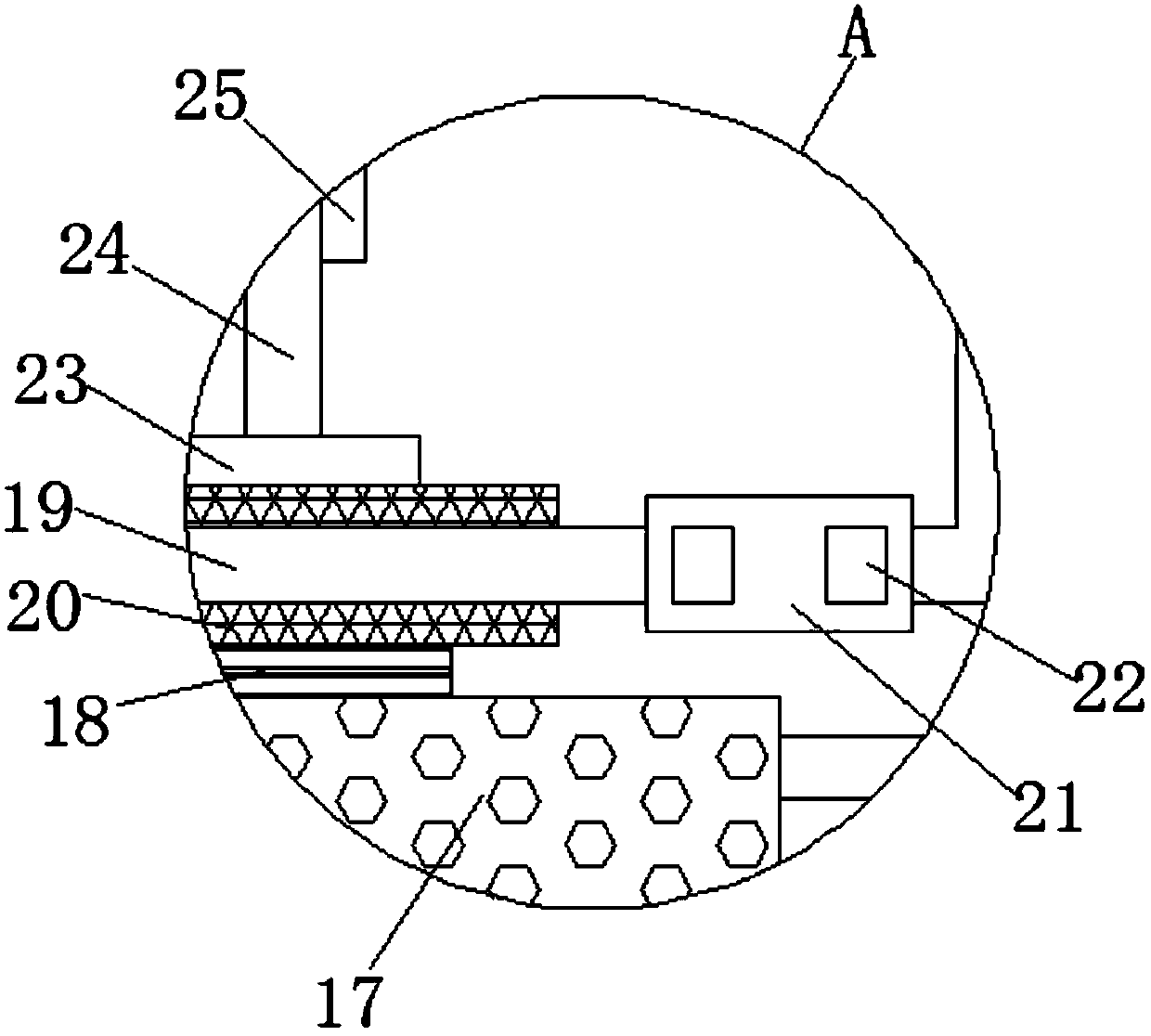 Efficient mask cleaning equipment convenient to adjust