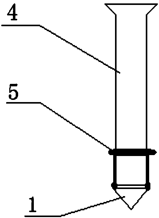 Geotextile anti-blocking permeable pile construction device and method