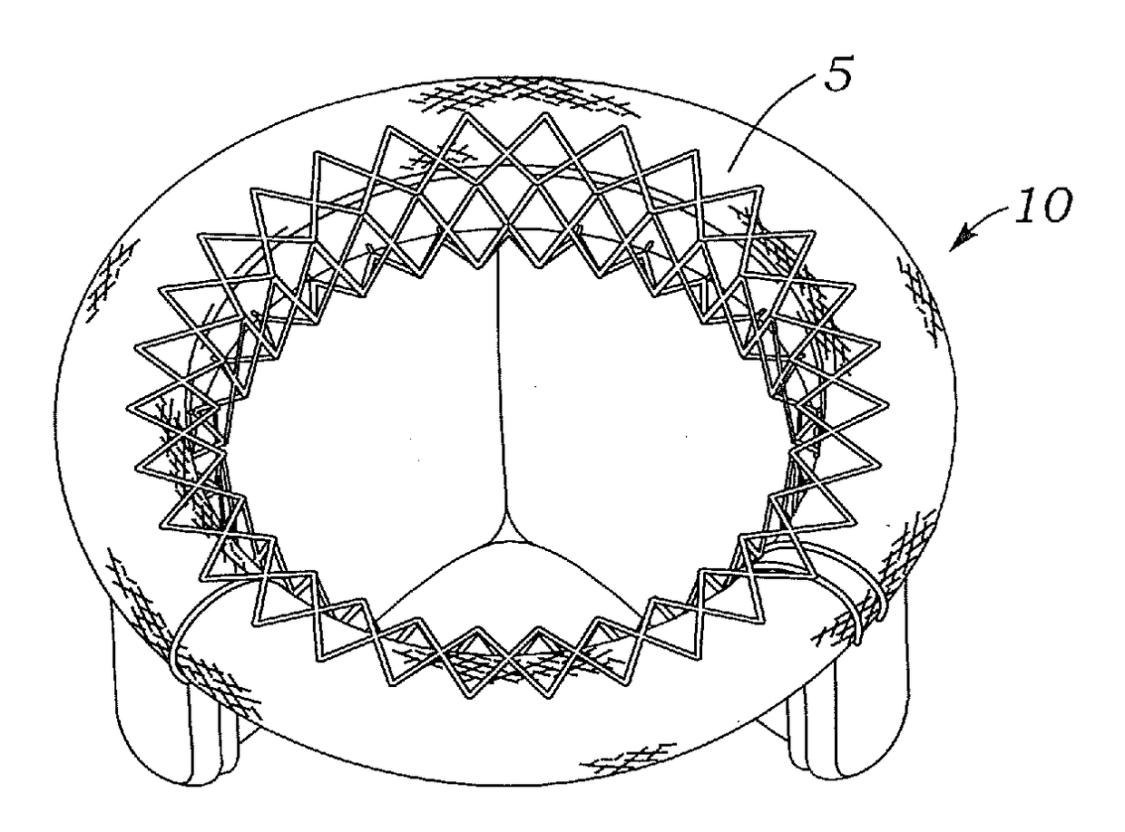 Spacer for securing a transcatheter valve to a bioprosthetic cardiac structure