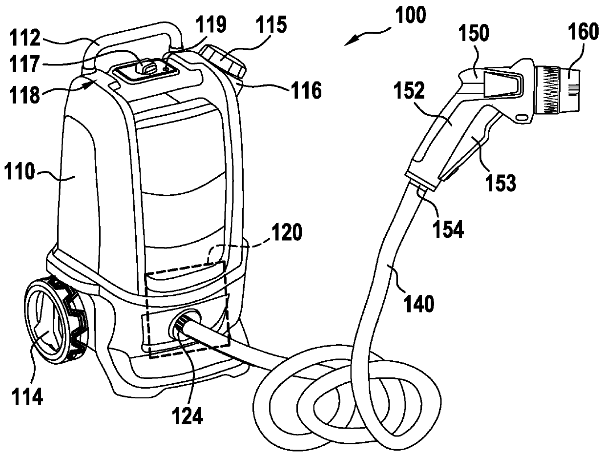 A device for filtering a liquid and a liquid tank or an appliance