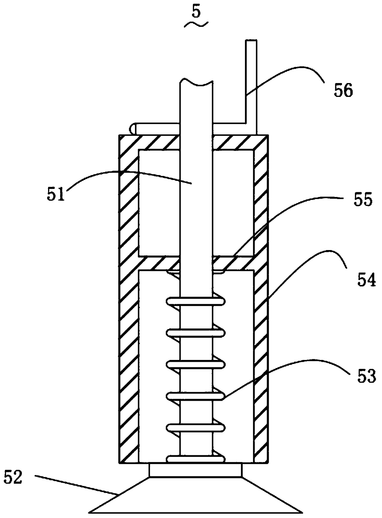 Full-automatic numerical control aluminum material machining system