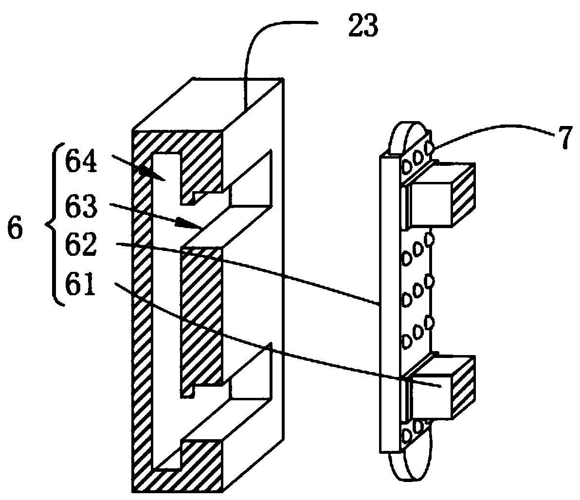 Full-automatic numerical control aluminum material machining system