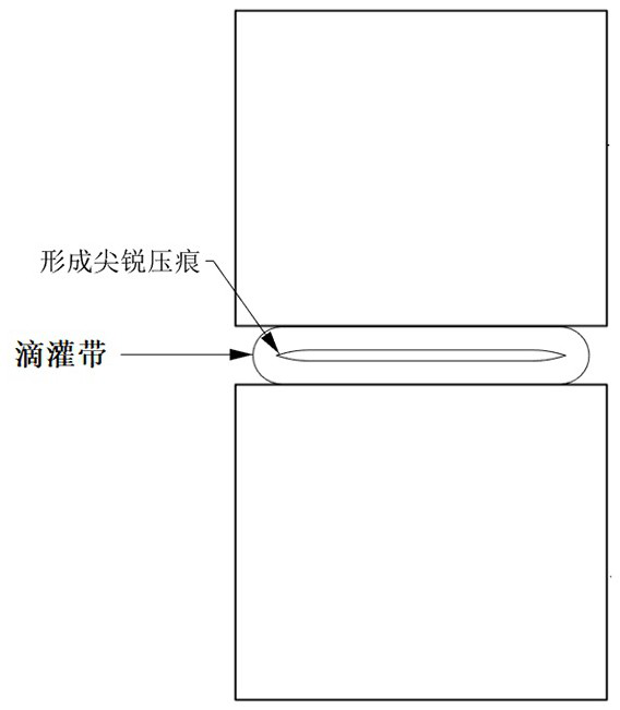 Traction assembly for drip irrigation tape production