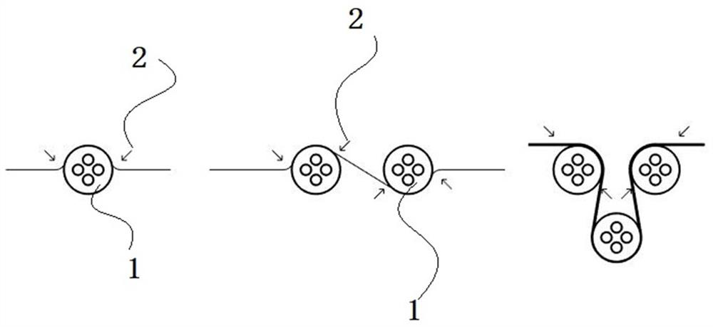 Traction assembly for drip irrigation tape production