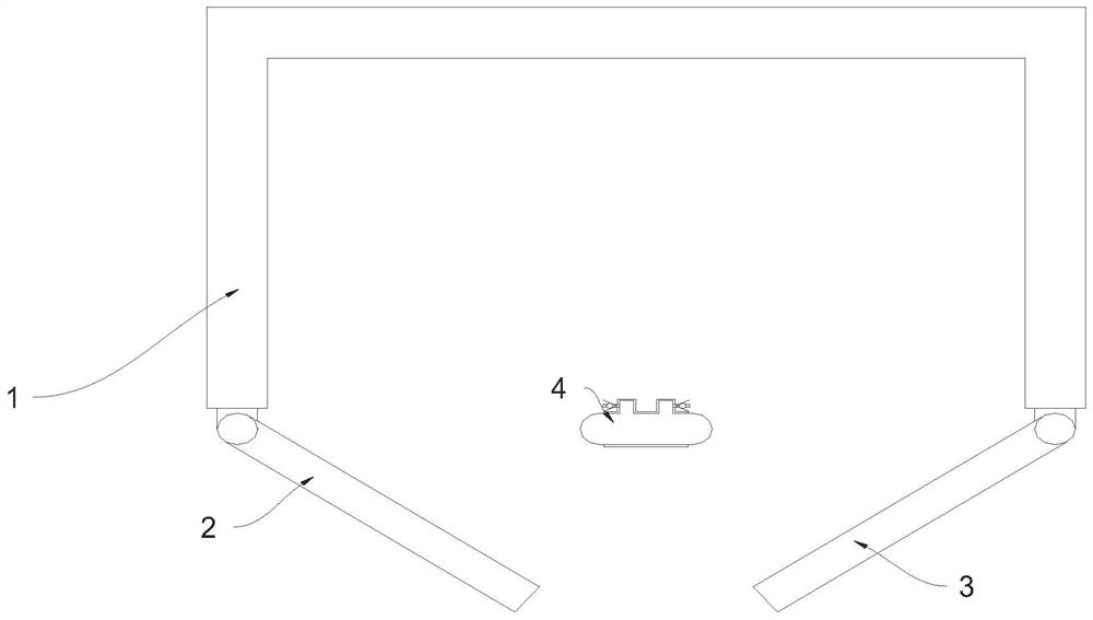 Double-door structure capable of preventing door from slightly rotating