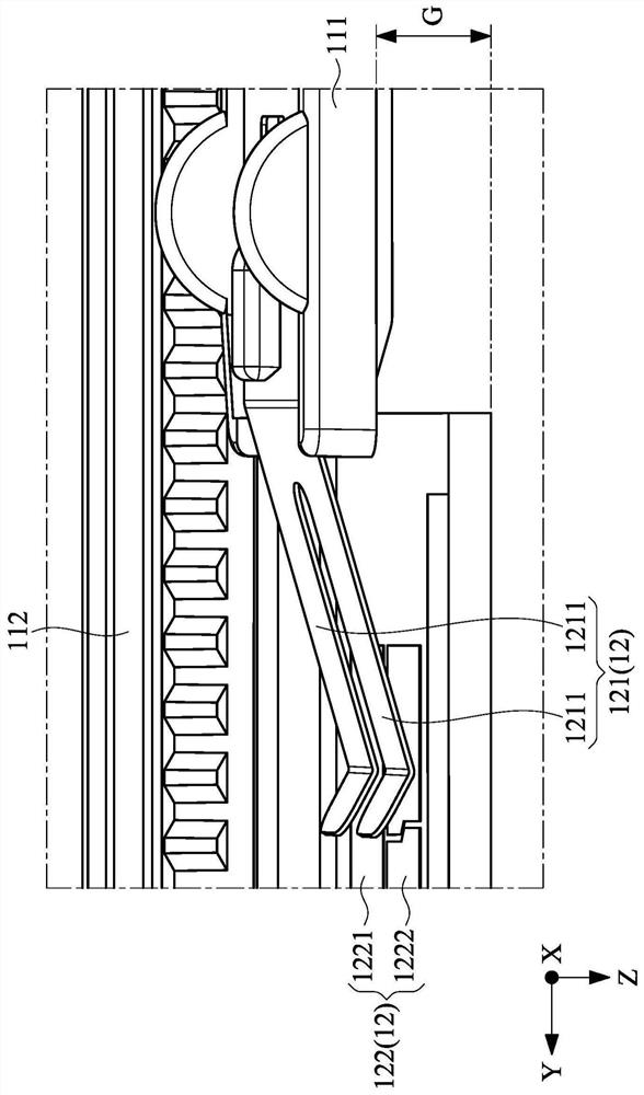 Paper size sensing device