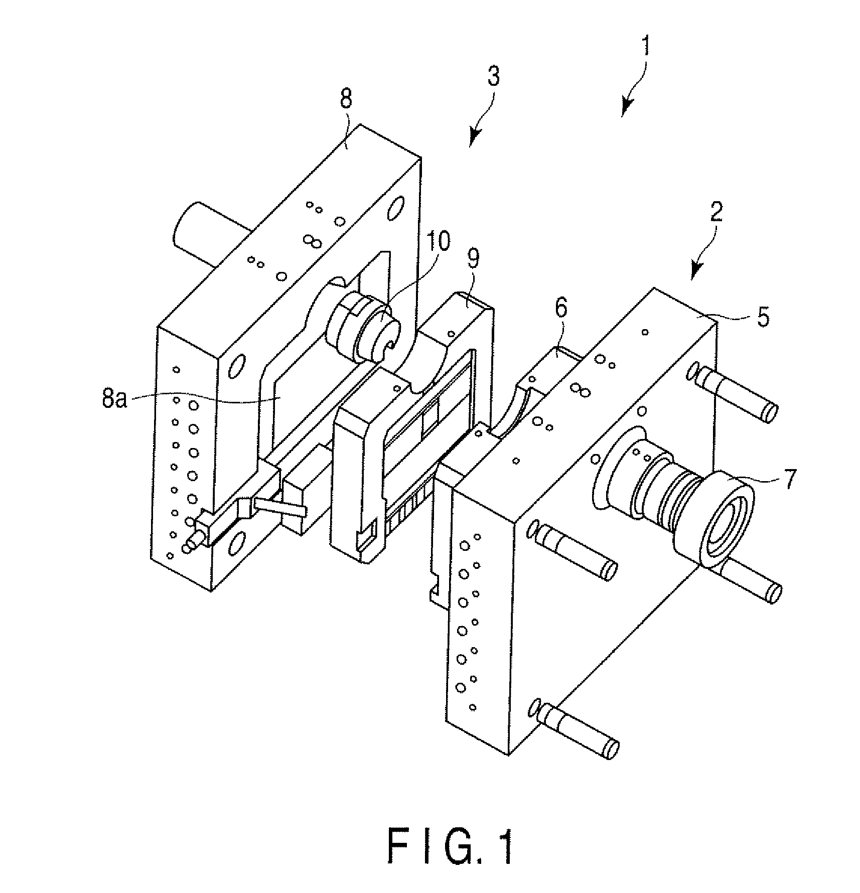 Die and method of manufacturing cast product