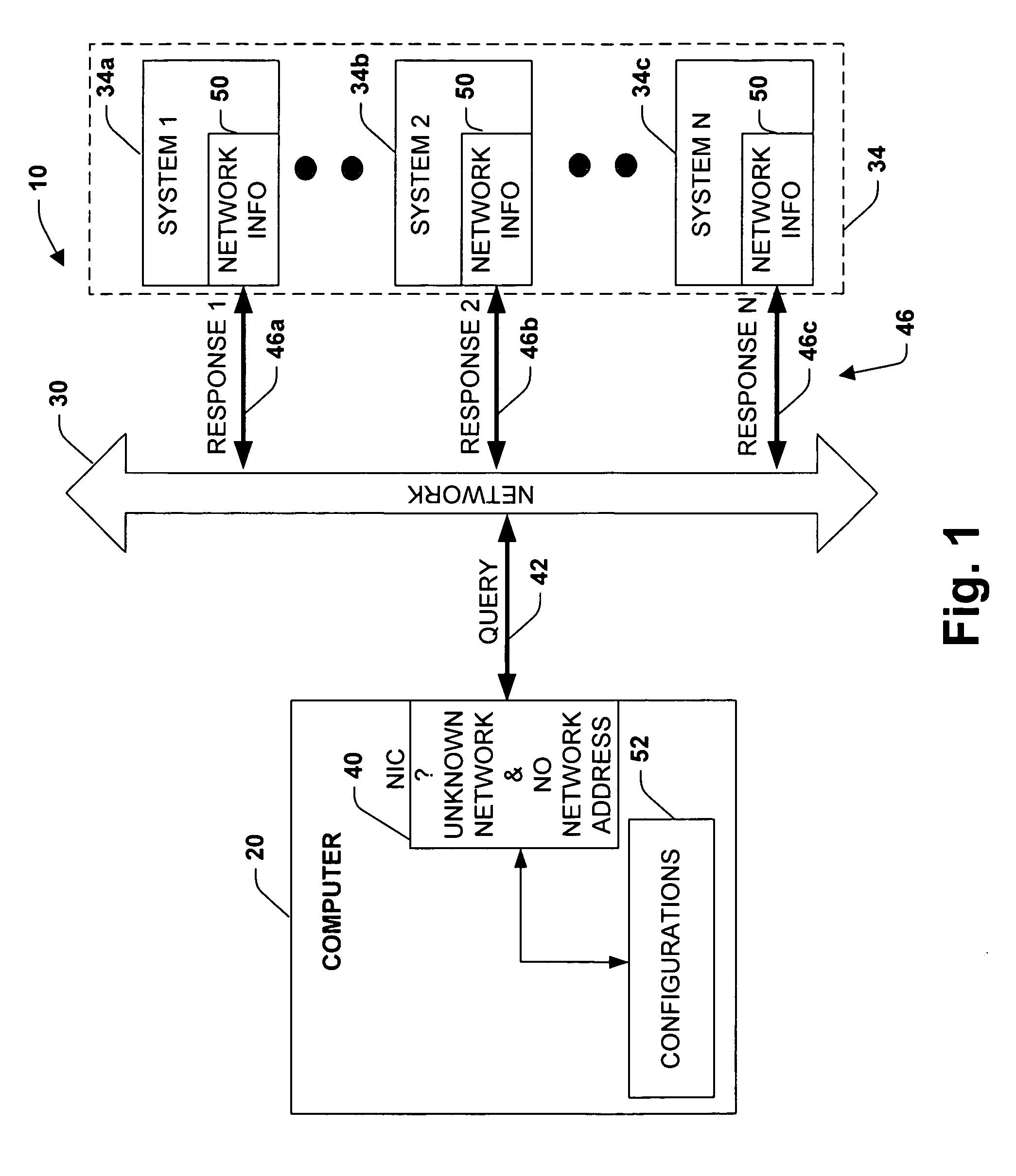 System and method for automatic detection and configuration of network parameters