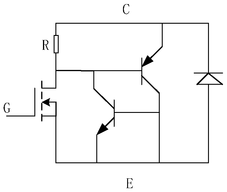 A lateral rc-igbt device with surface double gate control