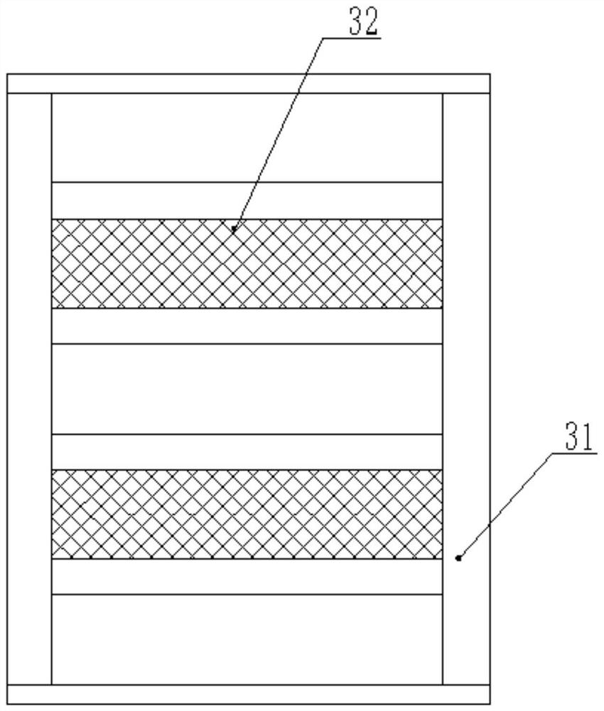 Goods transfer device for logistics warehouse