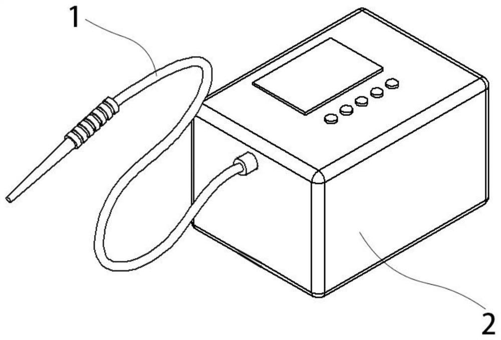 Equipment for vagina lavage cleaning in gynecology department