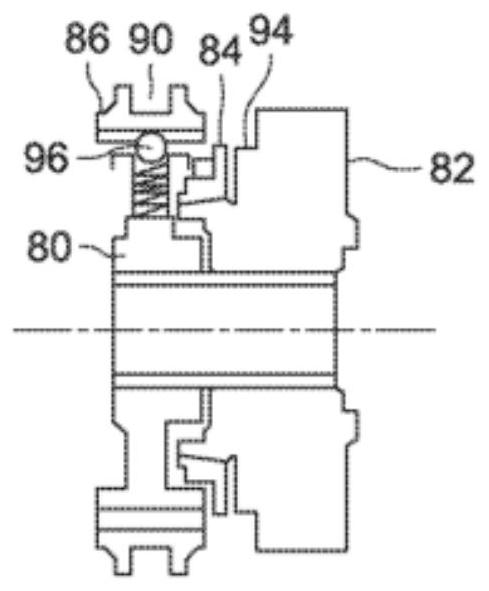 Calculation method for the position of a synchronized dual clutch gearbox