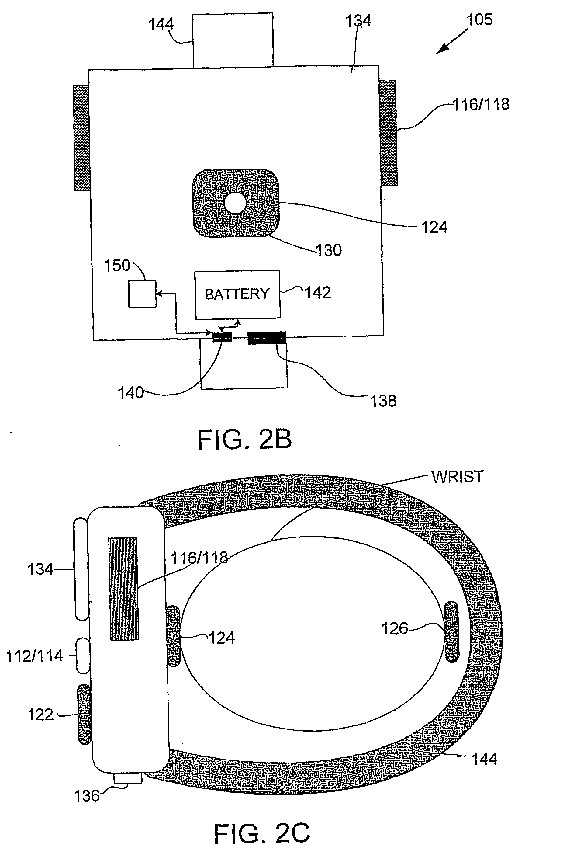 Wearable Device, System and Method for Measuring Physiological and/or Environmental Parameters
