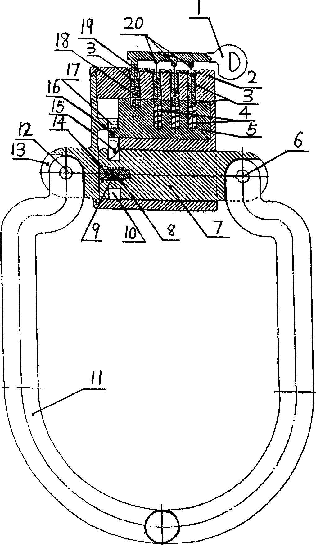 Safety locks with non-groove key