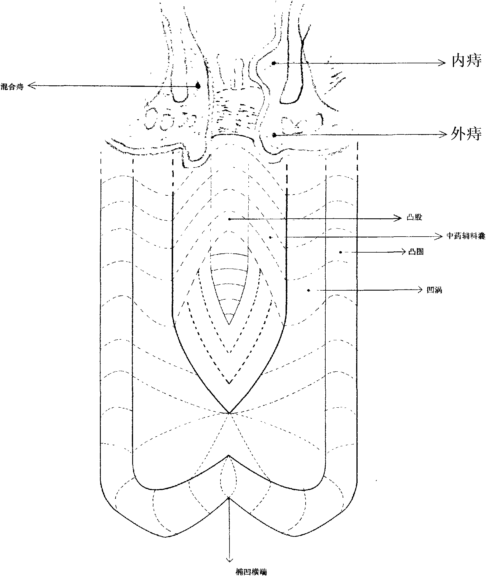 Health mat for treating haemorrhoids