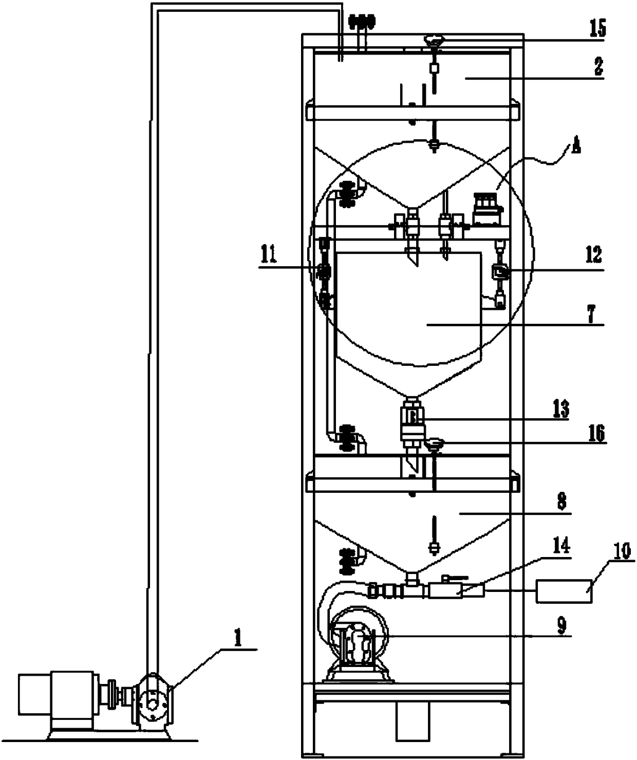 A feed oil adding device