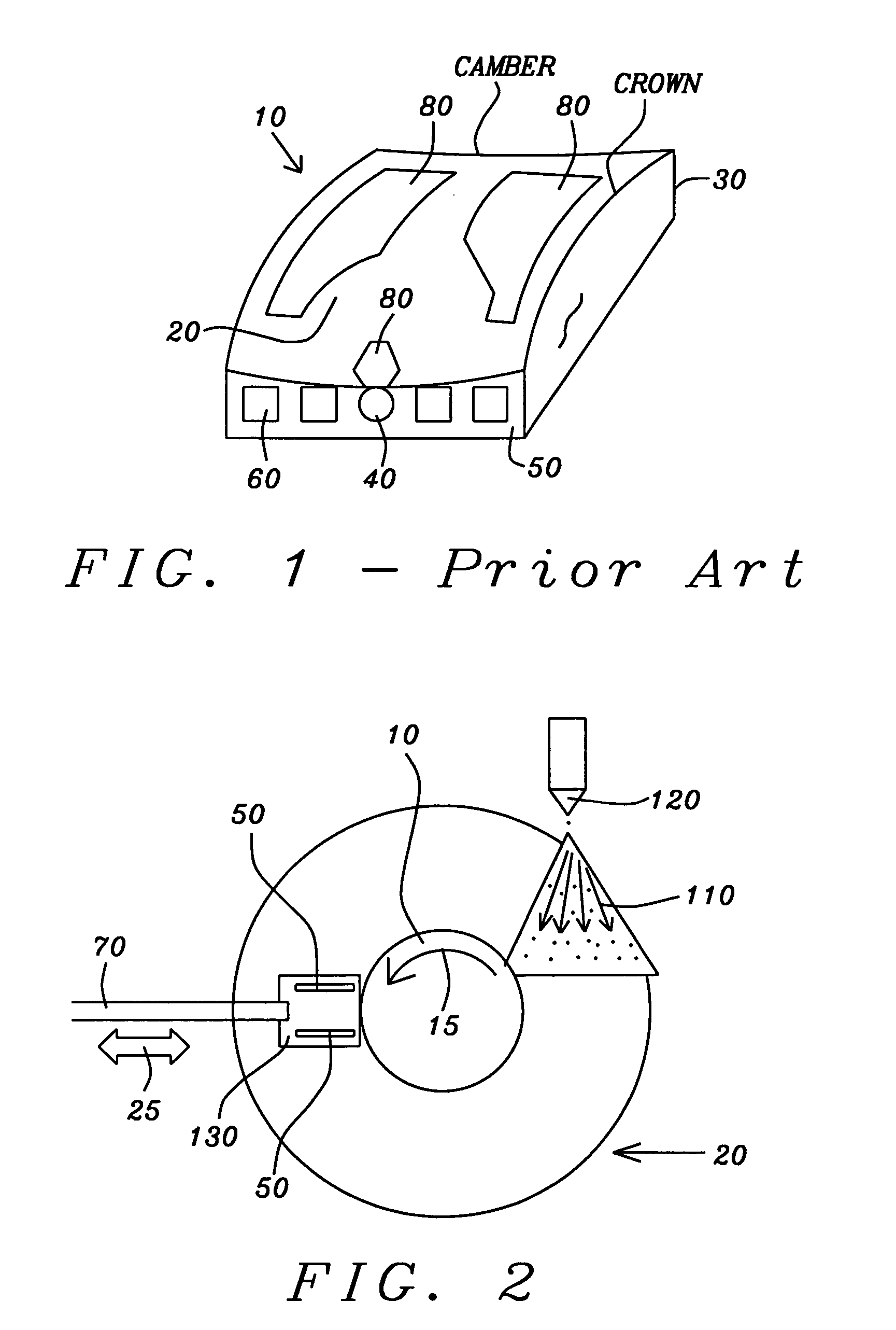 Method for controlling overcoat recession in a magnetic thin film head
