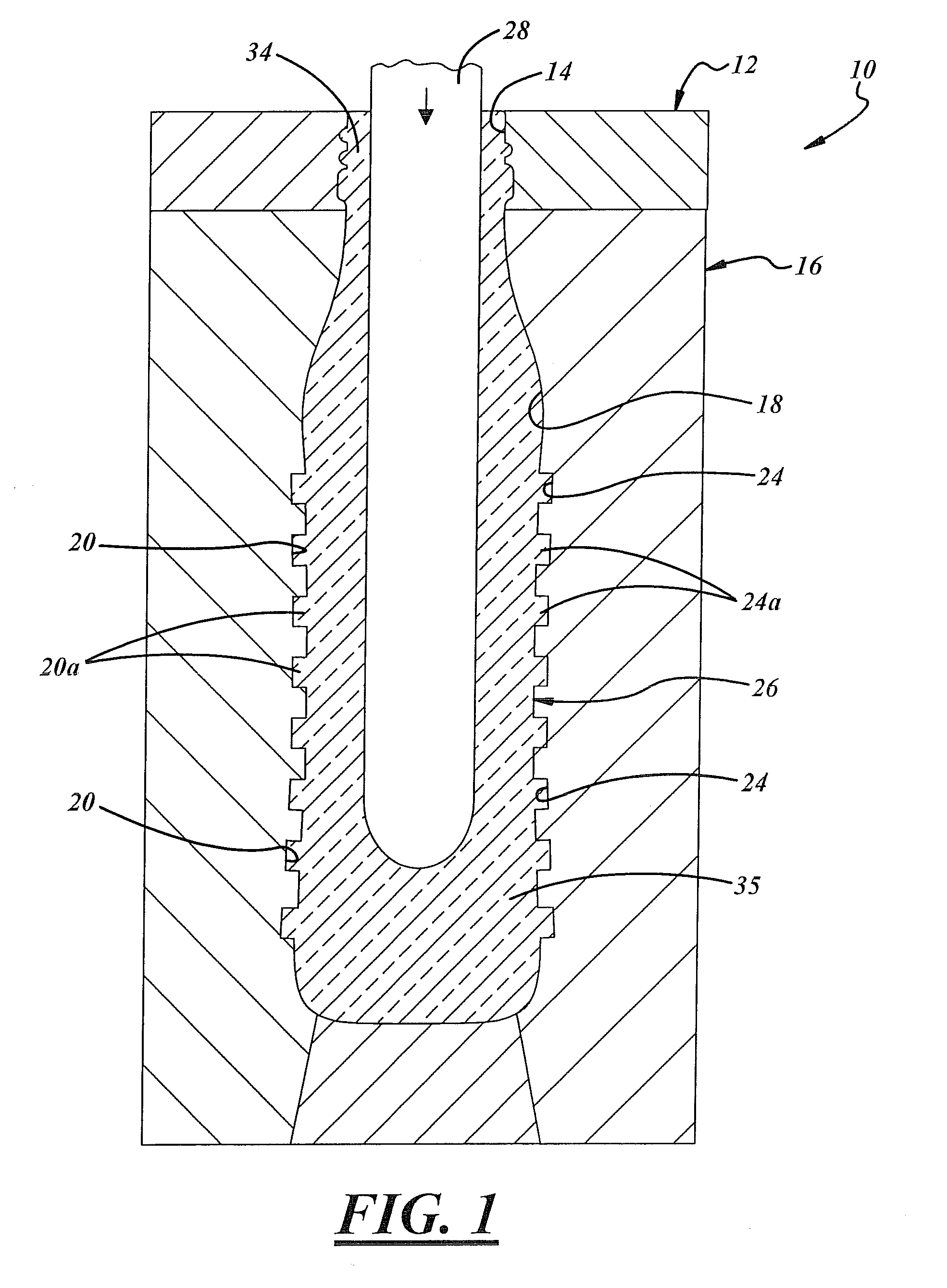 Narrow Neck Glass Container with Integral Embossments and Method of Manufacture