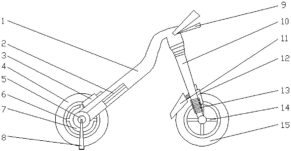 Exercise and fitness type bicycle