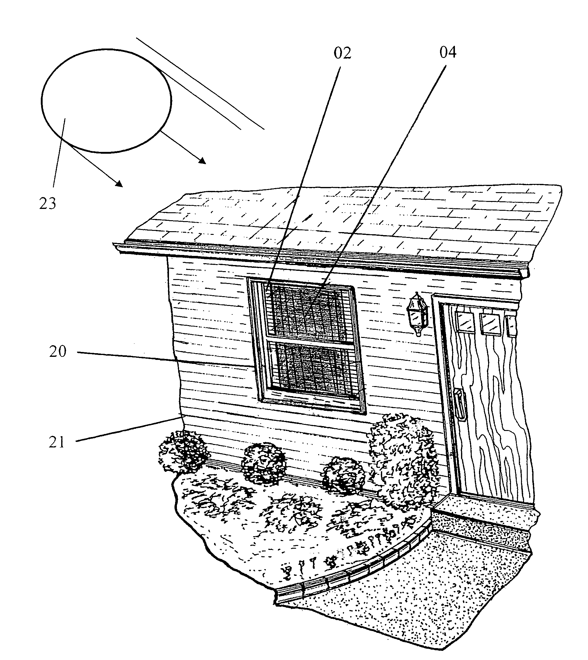 Portable photovoltaic window system