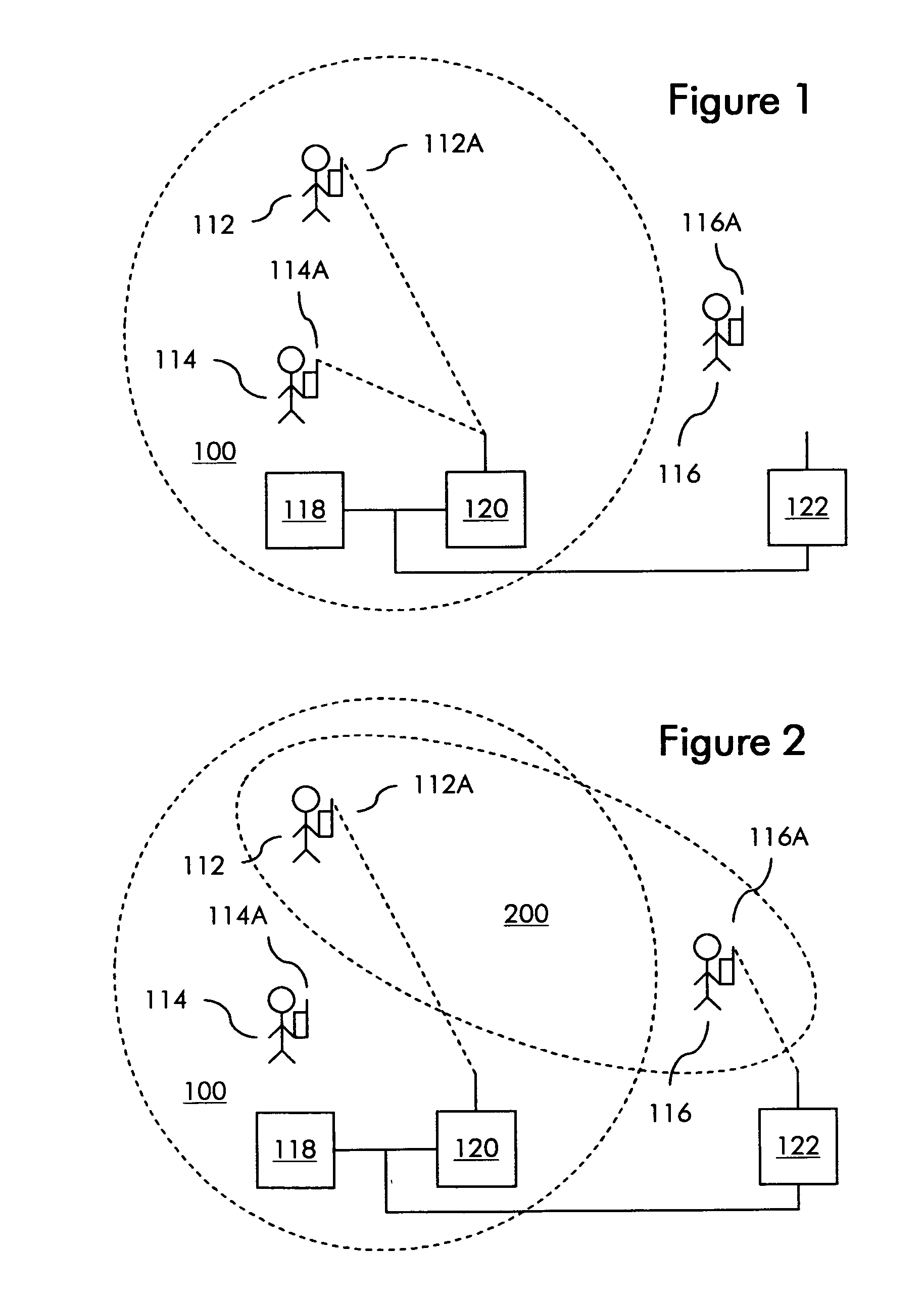 Wireless event notification system and methods for use therein