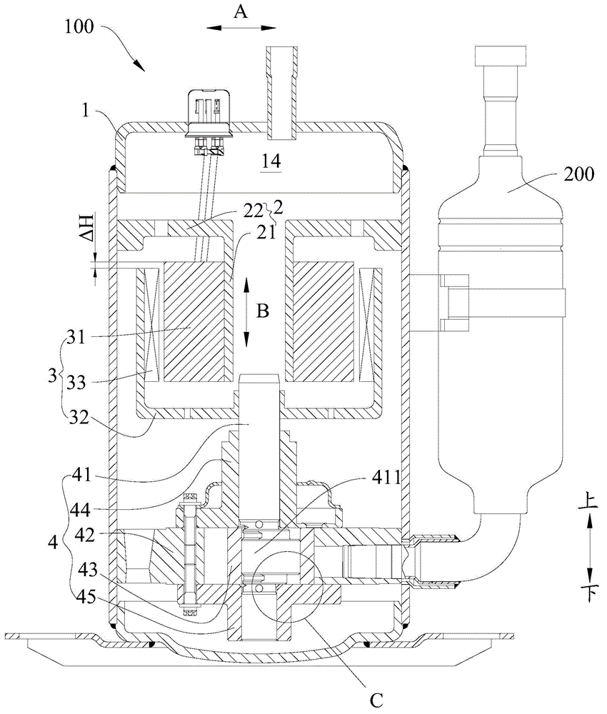 External rotor rotary compressor