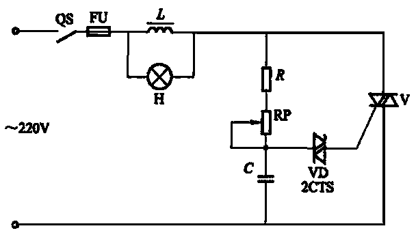 Simple demagnetization circuit