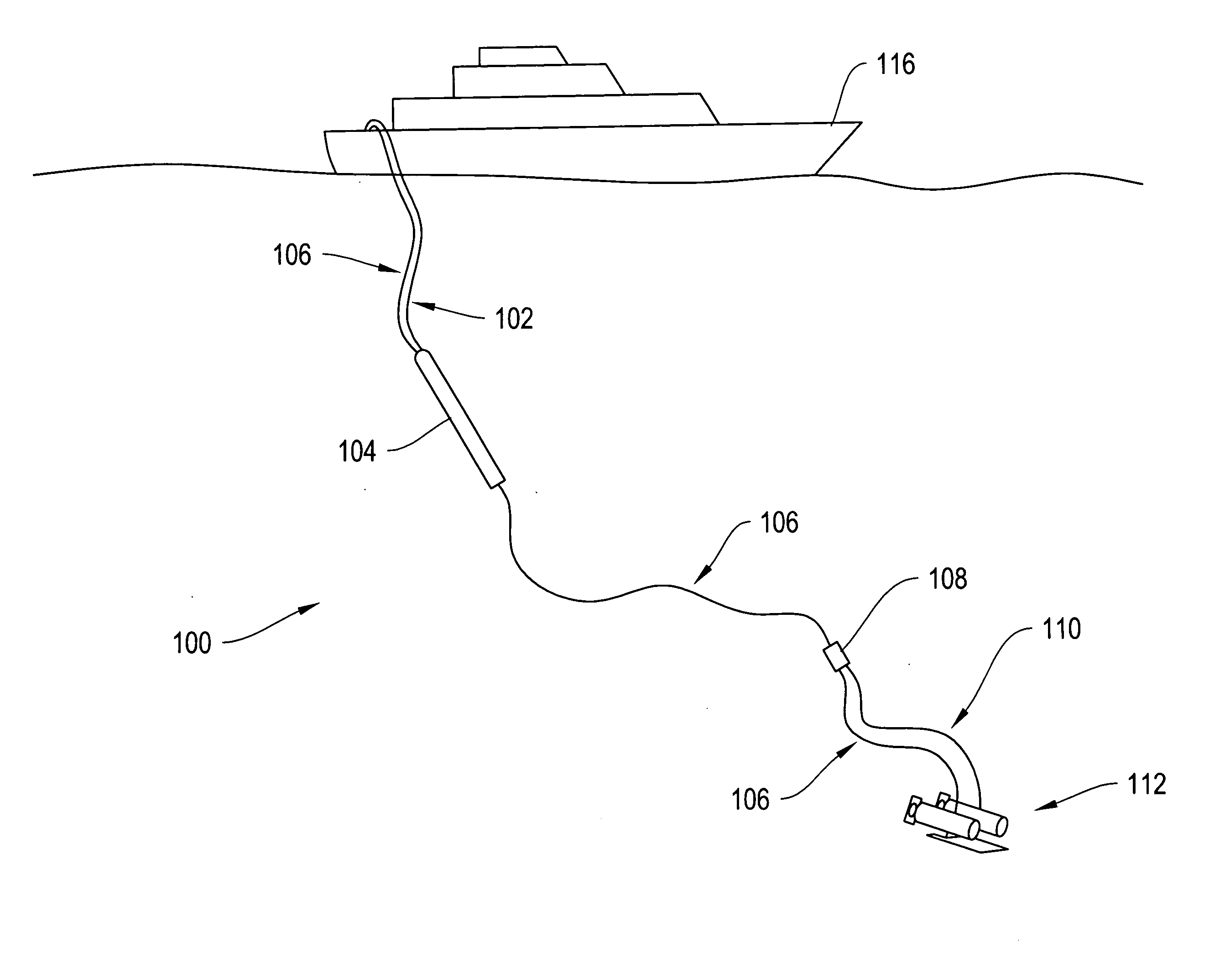 Systems and methods for tethering underwater vehicles